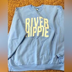 Hanes Dean Clothing River Hippie sweatshirt  2XL